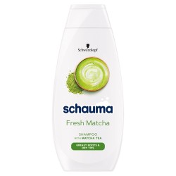 Schwarzkopf Schauma Fresh Matcha Szampon do włosów przetłuszczających się i suchych 400ml