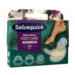 Salvequick Plastry Foot Care na pęcherze i otarcia  1op.-10szt