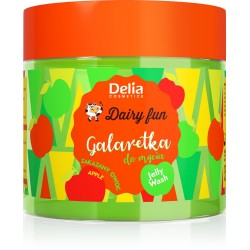 Delia Cosmetics Dairy Fun Galaretka do mycia ciała - Zakazany Owoc (Apple) 350g