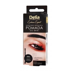 Delia Cosmetics Eyebrow Expert Pomada do brwi Grafit  1szt