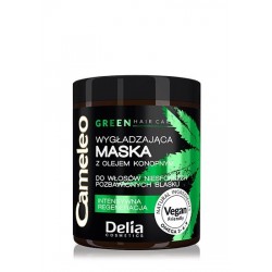 Delia Cosmetics Cameleo Green Maska do włosów wygładzająca z olejem konopnym  250ml