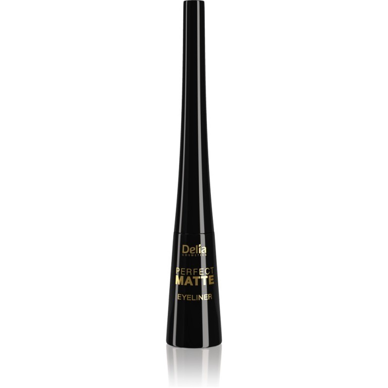 Delia Cosmetics Shape Master Eyeliner matowy w płynie Perfect Matte - Black 4ml