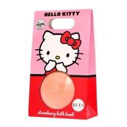 Bi-es Kids Musująca Kula do kąpieli Hello Kitty - zapach truskawkowy 165g