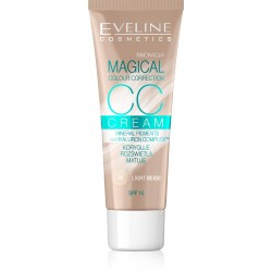 Eveline Fluid Magical CC Cream nr 50 Jasny Beż  30ml