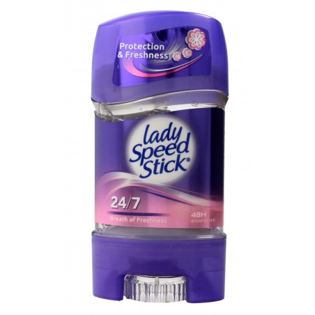 Lady Speed Stick Dezodorant w żelu 24/7 Breath of Freshness  65g