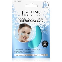 Eveline Hydrogel Eye Pads Hydrożelowe Płatki pod oczy - chłodzący kompres  1op.-2szt