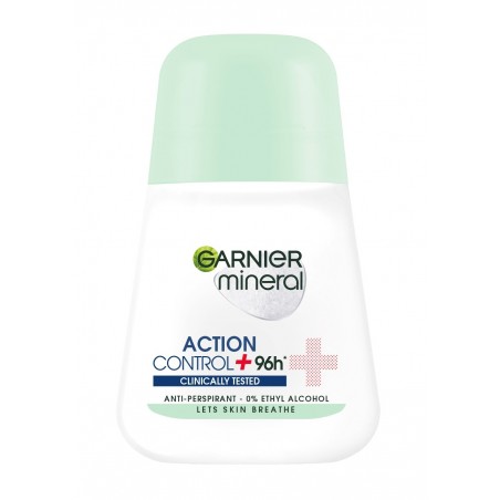 Garnier Mineral Dezodorant roll-on Action Control + Clinically Tested 96h  50ml