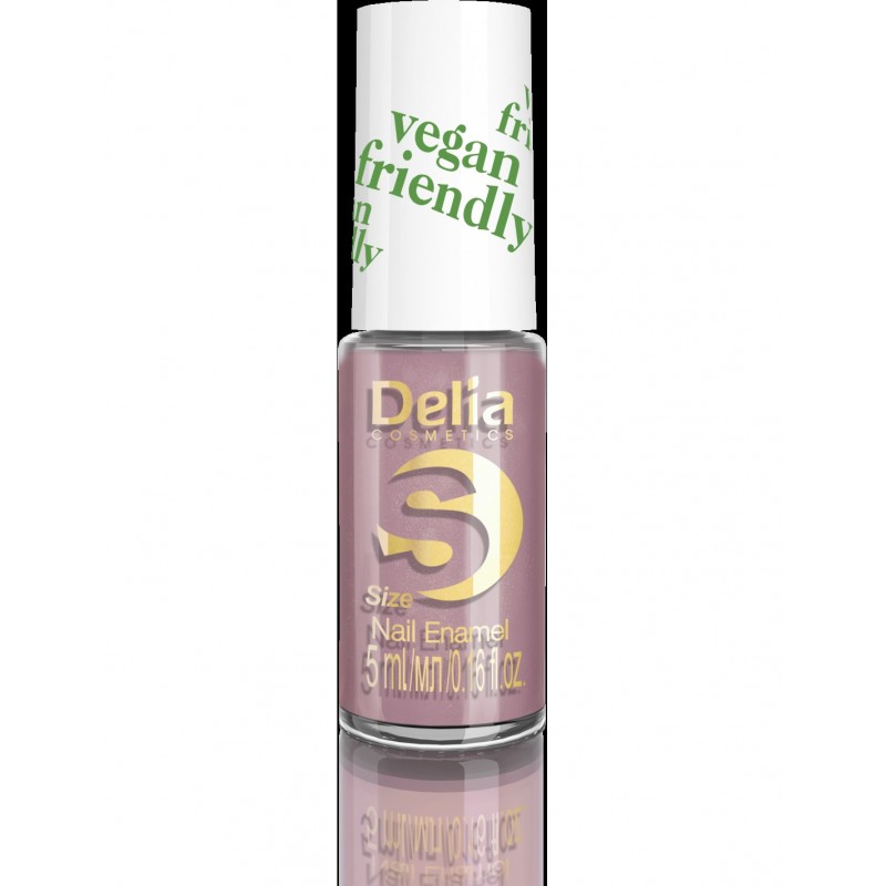 Delia Cosmetics Vegan Friendly Emalia do paznokci Size S nr 210 Dusty Rose  5ml