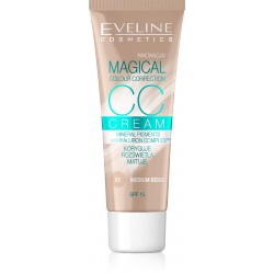 Eveline Fluid Magical CC Cream nr 52 Średni Beż  30ml
