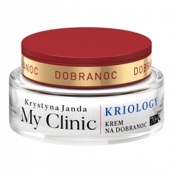 JANDA My Clinic Kriology 70+ Krem na dobranoc - Japońska Orchidea & Kwas Hialuronowy 50ml