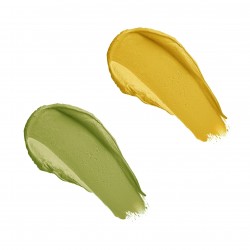 Makeup Revolution Colour Correct Stick Dwustronny Sztyft korygujący - zielony/żółty  1szt