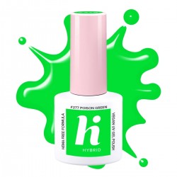 Hi Hybrid HEMA Free Lakier hybrydowy Neon  277 Poison Green 5ml