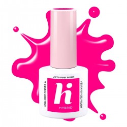 Hi Hybrid HEMA Free Lakier hybrydowy Neon  279 Pink Paris 5ml