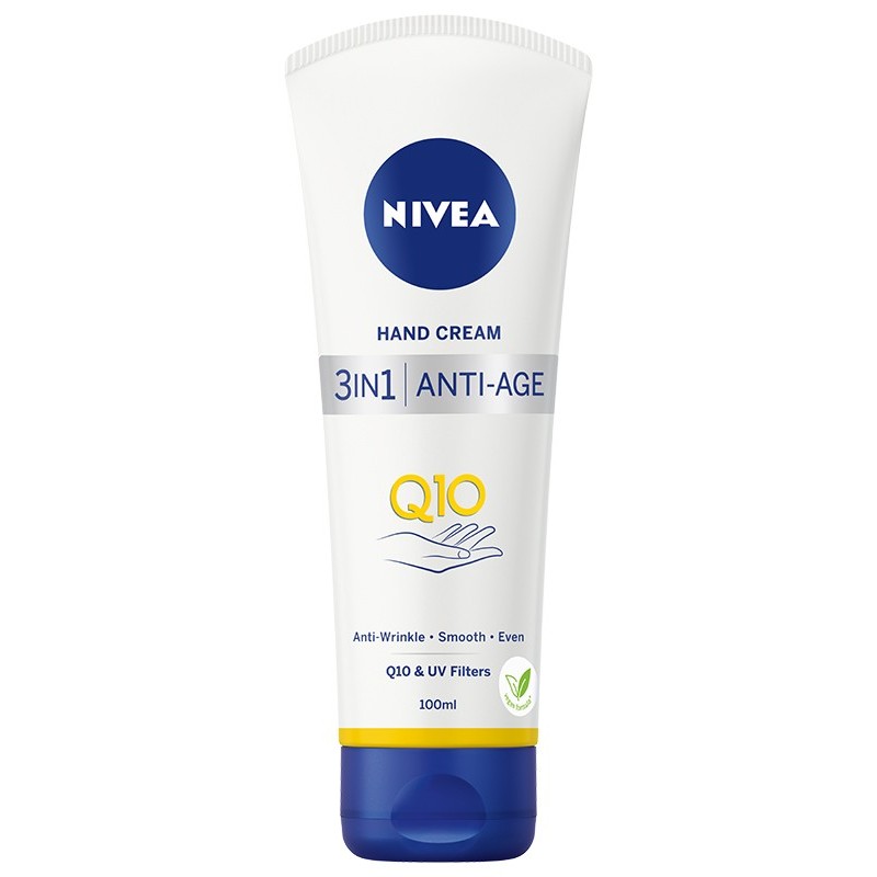 NIVEA Hand Cream Krem do rąk 3in1 Ant-Age Q10 100ml
