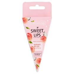 Bielenda Sweet Lips Balsam do ust regenerujący - Brzoskwinia i Masło Shea  3.8g