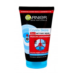 Garnier Skin Naturals Czysta Skóra Aktywny Węgiel Żel 3w1  150ml