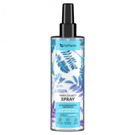 Vis Plantis Nawilżający Spray z lukrecją do włosów suchych i matowych 200ml